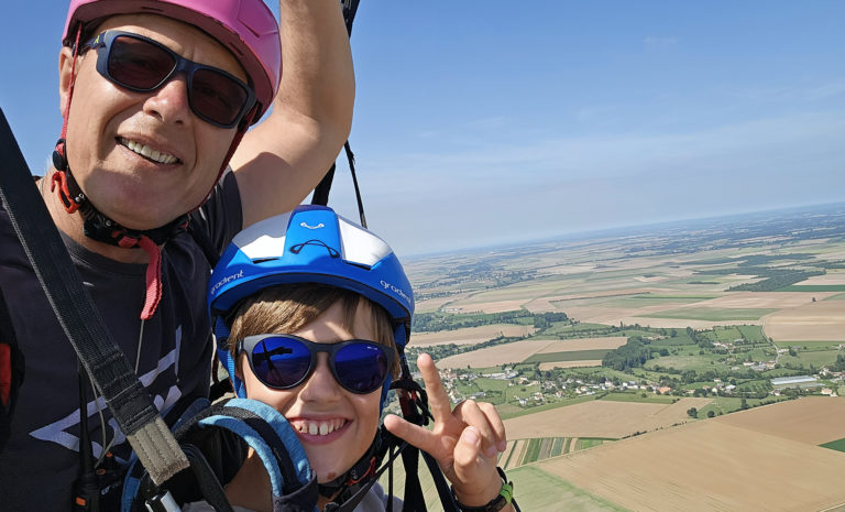 baptême parapente baby Fly Clécy