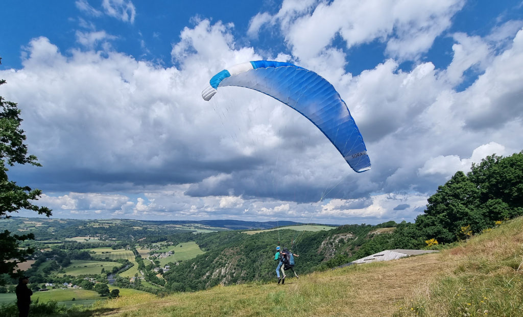 parapente biplace supair clecy