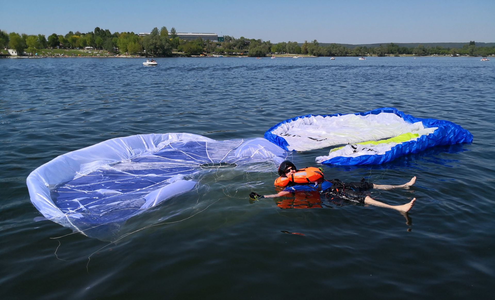 parachute secours parapente normandie