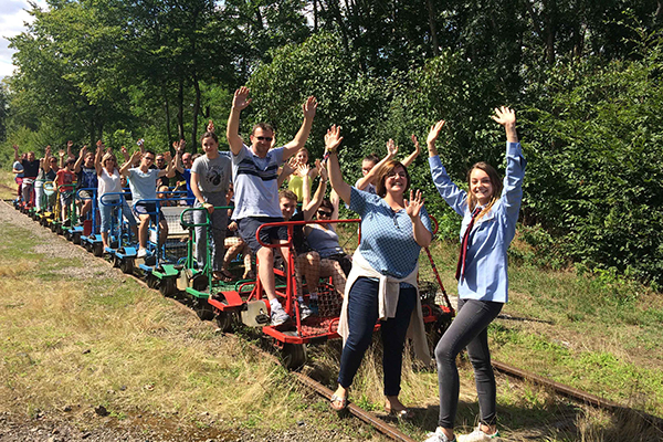 Vélorails des collines normandes à proximité de Clécy