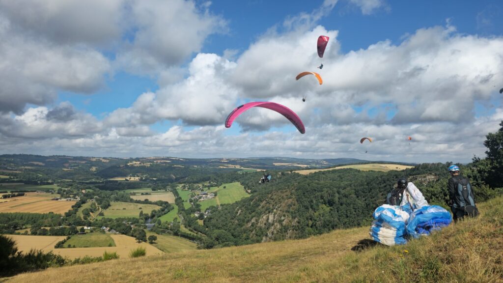 Biplace parapente Clécy Saint omer